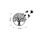 WALLXPERT Zidna dekoracija Tree And Birds - 175211