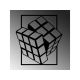 WALLXPERT Zidna dekoracija Rubik's Cube - 175212