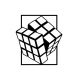 WALLXPERT Zidna dekoracija Rubik's Cube - 175212