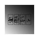 WALLXPERT Zidna dekoracija Tree Branch And Birds 269 - 175272