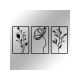 WALLXPERT Zidna dekoracija Flowers - 175278
