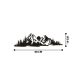 WALLXPERT Zidna dekoracija Mountain 2 1 - 175306