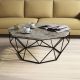 HANAH HOME Sto za dnevnu sobu Diamond White Marble - 175968