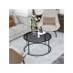 HANAH HOME Sto za dnevnu sobu Startis Black - 176006