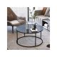 HANAH HOME Sto za dnevnu sobu Startis Black - 176006