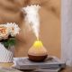 Stona ultrazvučna aroma lampa 300ml, braon/bela - EP3205056