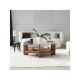 HANAH HOME Klub sto Babylon, braon - 176010