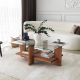 HANAH HOME Klub sto Babylon, braon - 176010