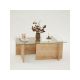 HANAH HOME Sto za dnevnu sobu Escape Sapphire Oak - 176011