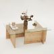 HANAH HOME Sto za dnevnu sobu Escape Sapphire Oak - 176011