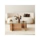 HANAH HOME Sto za dnevnu sobu Escape Sapphire Oak - 176011