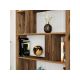 HANAH HOME Polica za knjige Lima Walnut - 176719