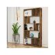 HANAH HOME Polica za knjige Lima Walnut - 176719