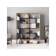 HANAH HOME Polica za knjige Esteban Black Ud - 176731
