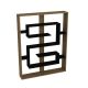 HANAH HOME Polica za knjige Esteban Black Ud - 176731