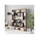 HANAH HOME Polica za knjige Esteban Black Ud - 176731