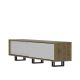 HANAH HOME TV komoda Askal, bela/braon - 177212