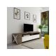 HANAH HOME TV polica Sosruko Walnut White - 177218