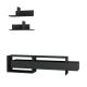 HANAH HOME TV polica Gara Anthracite - 177369