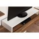 HANAH HOME TV polica Nirvana White Teak - 177370