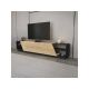 HANAH HOME TV polica Rhodes Anthracite Oak - 177396