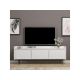 HANAH HOME TV polica Atlas White - 177420