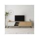 HANAH HOME TV polica Fiona Oak White - 177425