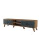 HANAH HOME TV polica Class Walnut Chalcedony - 177452