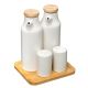 FIVE Karafindl set, bela - 179613-1