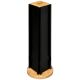 FIVE Držač espreso kapsula rotirajući 24/1 11,5X35cm bambus/metal bež crna - 179669