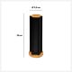 FIVE Držač espreso kapsula rotirajuć 60/1 11,5X35cm bambus/metal bež crna - 179671