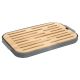 FIVE Kutija za hleb sa poklopcem 29X18X15,9cm polistren/bambus siva - 179681