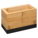 FIVE Kutija za pribor Modern 18x10x12cm bambus crna - 179697B