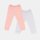 Mafimi Pamučne Pantalonice set od 2 - puder, bela - P-1259