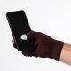 Rukavice za touch screen RY M (22cm) braon - 224523