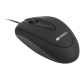 CANYON CM-1 wired optical Mouse with 3 buttons, DPI 1000, Black, cable length 1.8m, 100*51*29mm, 0.07kg - CNE-CMS1