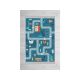 Conceptum Hypnose Tepih ELS582 Blue ( 120 x 180 ) - 180598