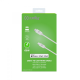 CELLY USB - lightning -TYPE C kabl, bela - USBLIGHTTYPECWH