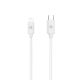 CELLY USB - lightning -TYPE C kabl, bela - USBLIGHTTYPECWH