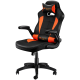 CANYON Vigil GС-2 Gaming chair, PU leather, Original and Reprocess foam, Wood Frame, Top gun mechanism, up and down armrest, Class 4 gas lift, Nylon 5 Stars Base,50mm PU caster, black+Orange - CND-SGCH2