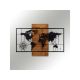 WALLXPERT Zidna dekoracija Mapa Wıth Compass - 181233
