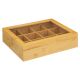 FIVE Organizator za čajeve 23X28X7cm bambus bež - 181826