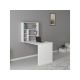 HANAH HOME Sklopivi radni sto Sedir, bela - 182211