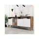 HANAH HOME Komoda Milan Walnut White 1 - 182352