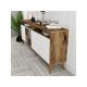 HANAH HOME Komoda Milan Walnut White 1 - 182352