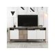 HANAH HOME Komoda Milan Walnut White 1 - 182352