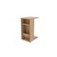 HANAH HOME Sto sa točkićima Filinta Pine - 182369