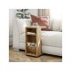 HANAH HOME Sto sa točkićima Filinta Pine - 182369