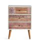 HANAH HOME Komoda Liza, braon/bela - 182377