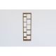 HANAH HOME Polica za knjige Tomi Sapphire Oak - 182534